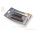 Ручки руля 130мм с зажимом Lock-On, чёрные U-078 (TPE)