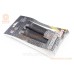 Ручки руля 130мм с зажимом Lock-On, чёрные U-083 (TPE)