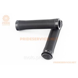 Ручки руля 135мм с зажимом Lock-On с двух сторон, чёрные U-055 (TPE) Ручки руля 135мм с зажимом Lock-On с двух сторон, чёрные U-055 (TPE)