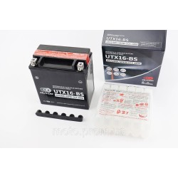 Акумулятор 12V14Ah UTX16-BS кислотний (L145*W85*H160mm)