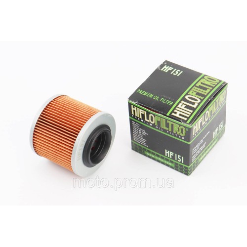 Фільтр-елемент масляний HF151 (56x53мм) APRILIA Pegaso 600/650/650i, BMW F 650 CS/ST/GS Sertao/650 Xmoto