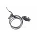 Гальмо Disk-brake гідравлічне заднє,(F180/R160) чорне BL-MT200/BR-MT200 (1700мм)