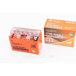 Акумулятор 12V8Ah YT9B-4 GEL (L155*W75*H105mm) Акумулятор 12V8Ah YT9B-4 GEL (L155*W75*H105mm)