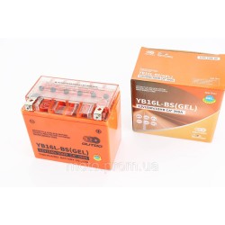 Акумулятор 12V19Ah YB16L-BS GEL (L175*W100*H155mm) Акумулятор 12V19Ah YB16L-BS GEL (L175*W100*H155mm)