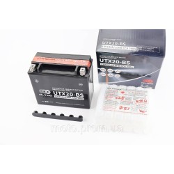 Акумулятор 12V18Ah UTX20-BS кислотний (L175*W85*H155mm) Акумулятор 12V18Ah UTX20-BS кислотний (L175*W85*H155mm)