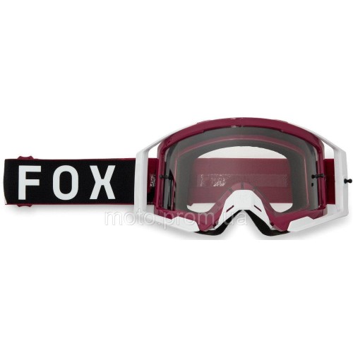 Окуляри FOX AIRSPACE Goggle - TINE [Cranberry], Grey Lens