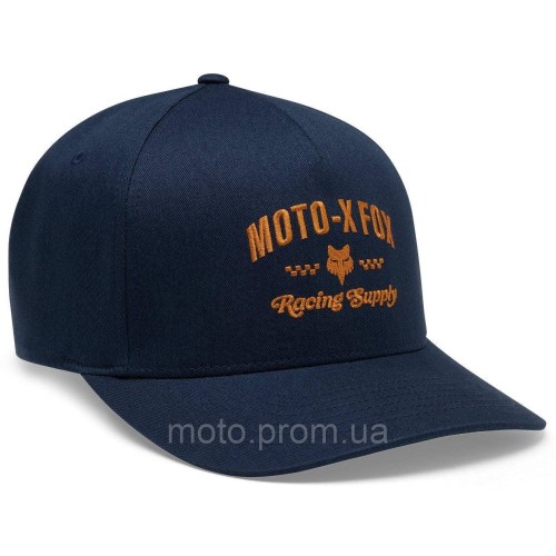 Кепка FOX FlexFit Hat - SUPPLY [Midnight], S/M