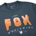Футболка FOX Short Sleeve Tee - BLOCK [Deep Cobalt], XL