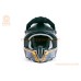 Шолом кросовий (стандарт DOT/ECE) HD-806-7 XL (61см), чорно-помаранчевий мат