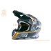 Шолом кросовий (стандарт DOT/ECE) HD-806-7 М (57-58см), чорно-помаранчевий мат