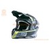Шолом кросовий (стандарт DOT/ECE) JUNIOR HD-806-8 M (51-52см), чорно-салатовий мат