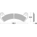Гальмівні колодки SBS Sport Brake Pads, Sinter/Carbon