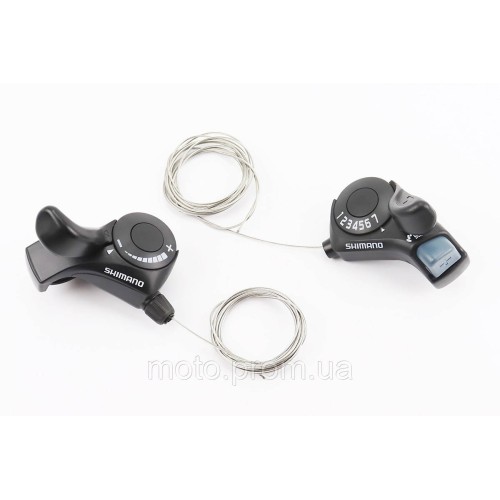 Переключатели (манетка) 3x7 скоростей, чёрные SL-TX 30
