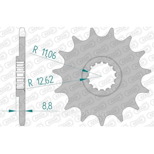 Зірка AFAM 520 Sprocket - KTM, 11z