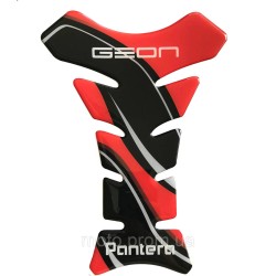 Наклейка на бак NB-1 XL GEON Pantera red Наклейка на бак NB-1 XL GEON Pantera red