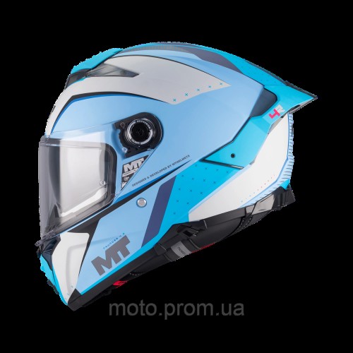 Мотошолом MT FF118BSV THUNDER 4 R SV WIND TUNNEL C7 MATT M