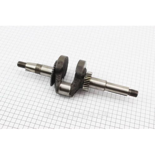 Колінвал 168F/170F (D шийки-30mm, H-85mm, L-275mm) під різьблення М16, для мотопомпи