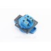 Розетка з кришкою 16A, 250V 2-3,5 кВт, синя