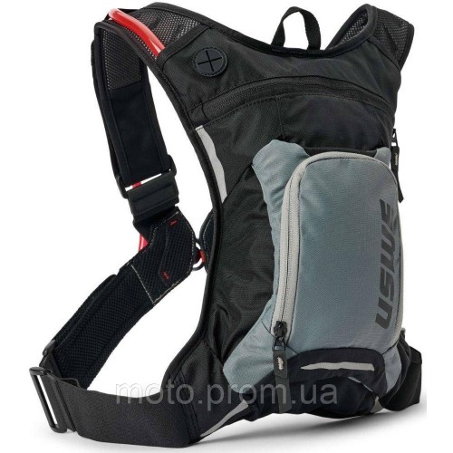 Рюкзак USWE MOTO HYDRO 3L Hydration Pack - Adventure [Black], Small