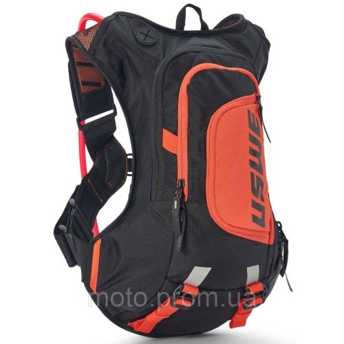 Рюкзак USWE MOTO HYDRO 8L Hydration Pack [Factory Orange], Medium