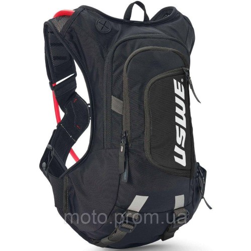 Рюкзак USWE MOTO HYDRO 8L Hydration Pack [Black], Medium