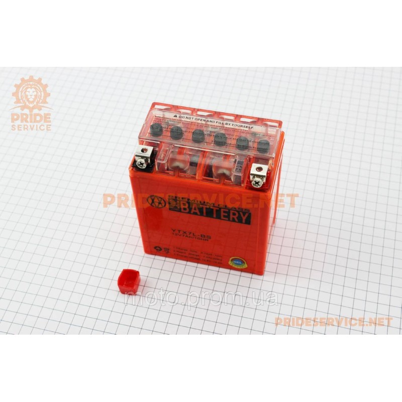 Акумулятор 12V7Ah YTX7L-BS GEL (L113*W70*H132мм)