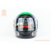 Шолом інтеграл BLD-825A XS (53-54см), чорно-зелений 