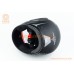 Шолом інтеграл BLD-825A XS (53-54см), чорно-сірий мат