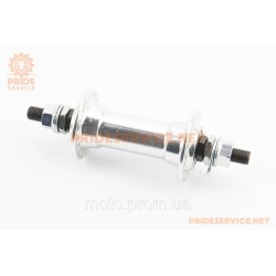 Втулка передняя MTB алюминиевая 14Gx36H, V-brake, 2 пром-подшипники 6000 2RS, крепл. гайка, FB-A201B
