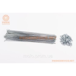 Спица 14Gx292мм (100шт к-кт), хром Спица 14Gx292мм (100шт к-кт), хром