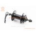 Втулка передня MTB алюмінієва 14Gx36H, Disk-brake, кріпл. ексцентрик, чорна KT-MD7F