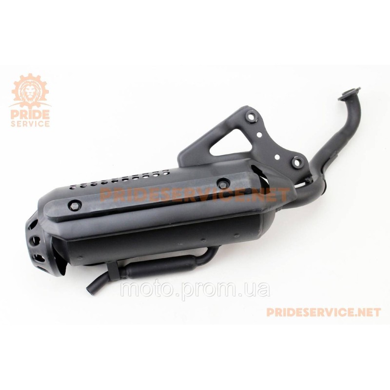 Глушник Honda DIO ZX AF34/35, LEAD AF-48, чорний