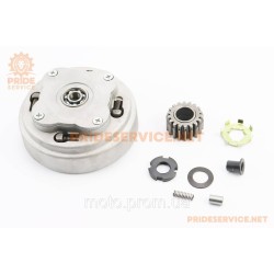 Сцепление двухдисковое в сборе (корзина) Delta 70/110cc 