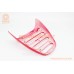 Багажник задній Спойлер червоний на скутер Viper Storm модель 1, 2