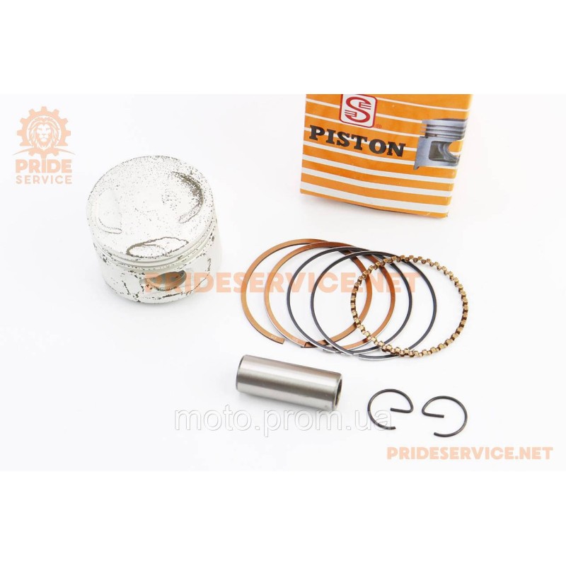 Поршень к-кт 60cc 44мм STD (палець 13мм), жовта коробка