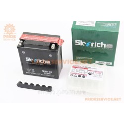 Акумулятор 5Аһ 12N5L-BS кислотний сухий на мопед Active 120/60/130мм