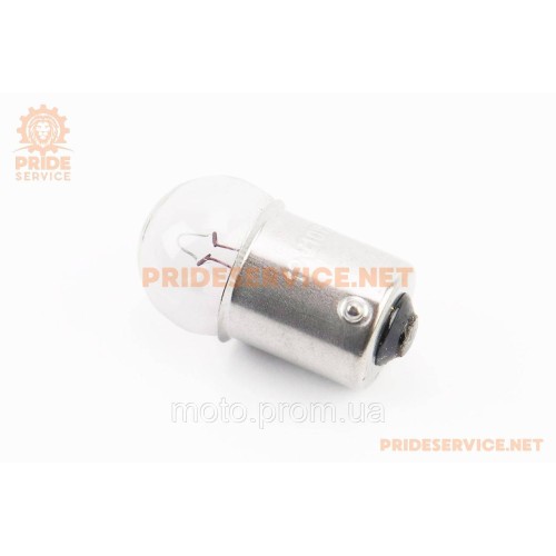 Лампа повороту (біла з цоколем 12V/10W G18