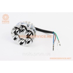 Фари круглі внутрішня частина 6-LED, 80мм, TUNING Фари круглі внутрішня частина 6-LED, 80мм, TUNING